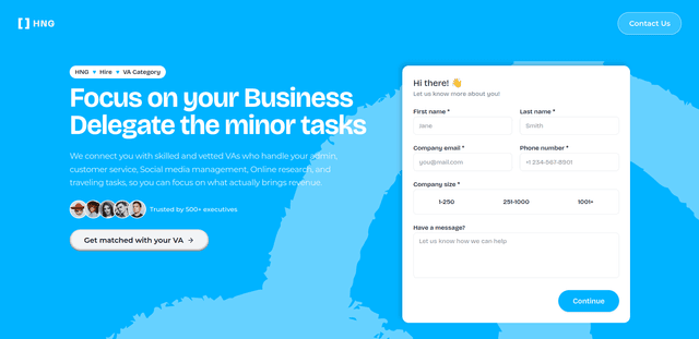 HNG Tech Virtual Assistants